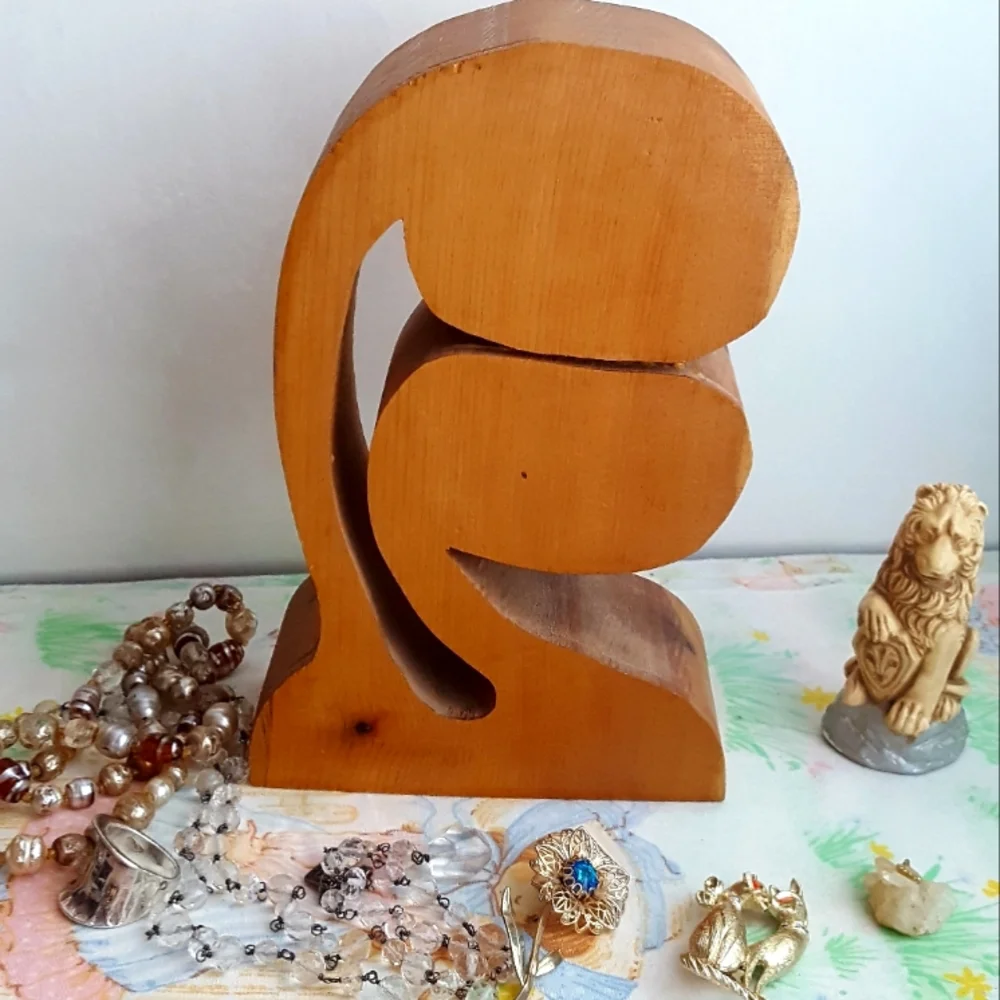 Wooden Trinket Jewelry Box